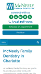 Mobile Screenshot of mcneelyfamilydentistry.com